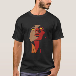 Cubist man illustraction T-Shirt