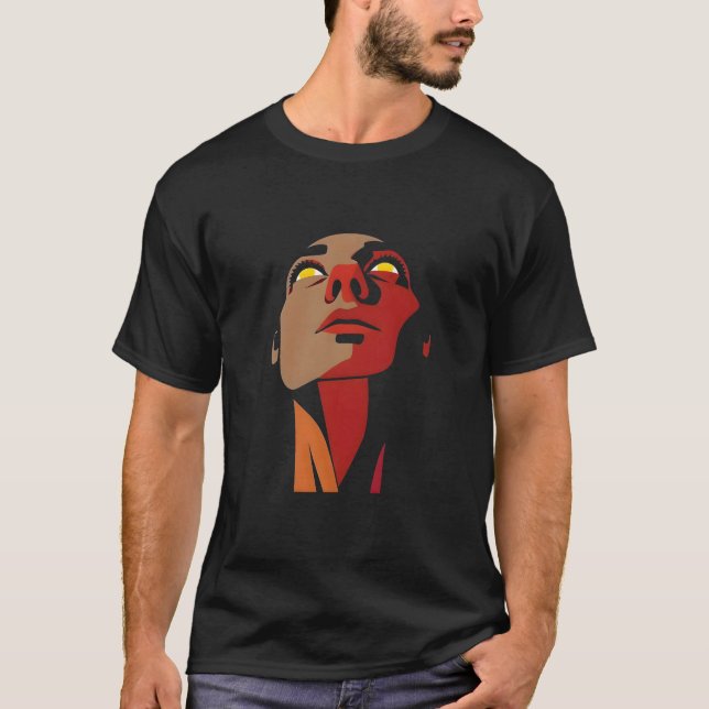 Cubist man illustraction T-Shirt (Front)