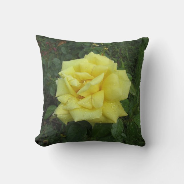 Cubist Rose Cushion (Front)