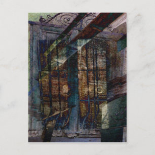 Cubist Shutters, Doors & Windows Postcard