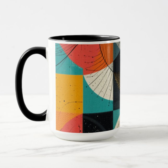 Cubistic Fish 444 mg Mug (Left)