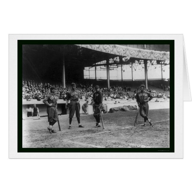Cubs Baseball Players 1909 (Front Horizontal)