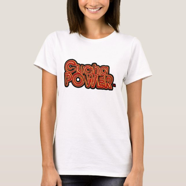CuchaPower logo 133 T-Shirt (Front)