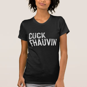 Cuck Fhauvin Mixed Words T-Shirt