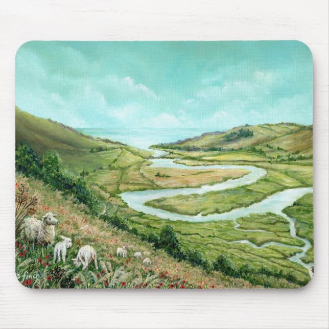 Cuckmere Haven after the Storm Mouse Pad (Front)