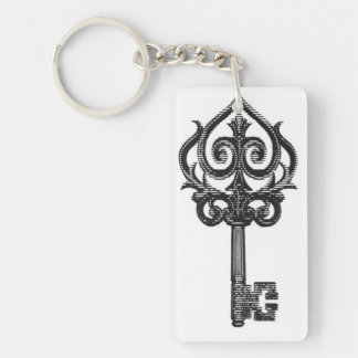 Cuckold chastity key ring