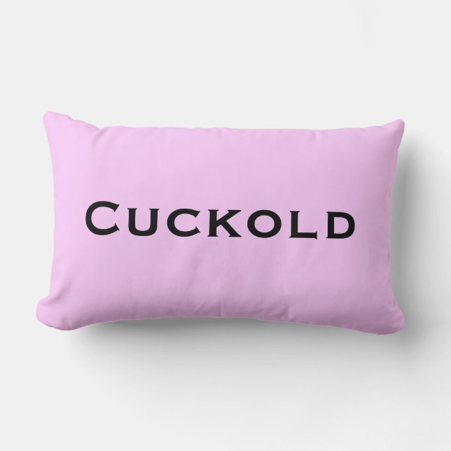 Cuckold Lumbar Cushion (Front)