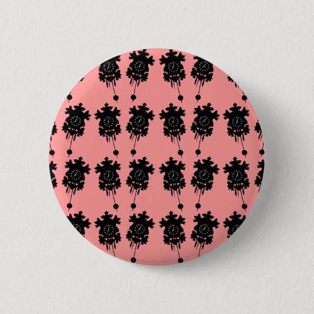Cuckoo Clocks 6 Cm Round Badge (Front)