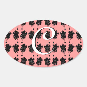 Cuckoo Clocks Oval Sticker