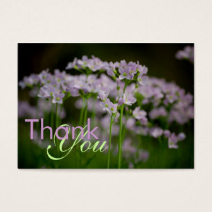 Cuckoo Flower • Wedding Favour Tag