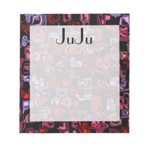 Cuckoo Marbled Abstract Notepad