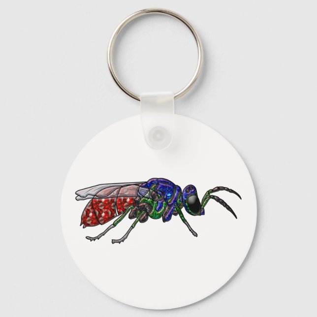 Cuckoo Wasp Key Ring (Front)