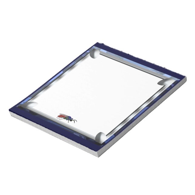 Cuckoo Wasp Notepad (Rotated)