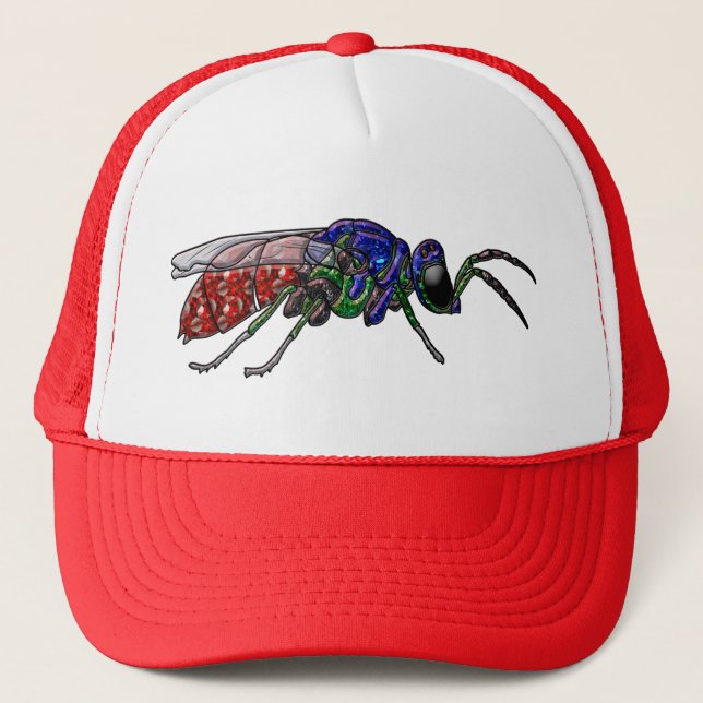 Cuckoo Wasp Trucker Hat (Front)