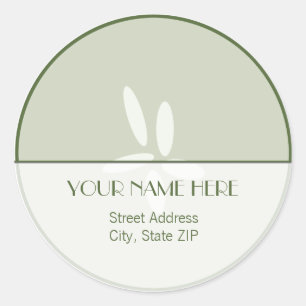 Cucumber Address Label Sticker