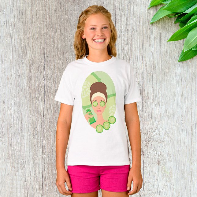 Cucumber Facial T-Shirt (Creator Uploaded)