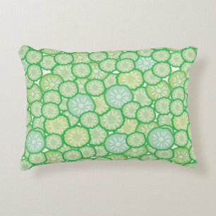 Cucumber funny pattern decorative cushion