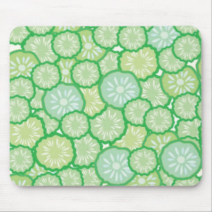 Cucumber funny pattern mouse pad