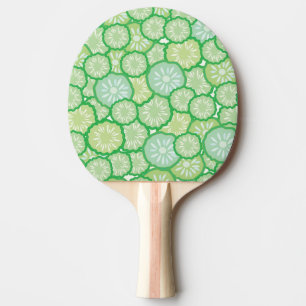 Cucumber funny pattern ping pong paddle