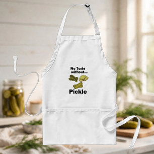 Cucumber Pickles No Taste Without Pickle Chef Standard Apron