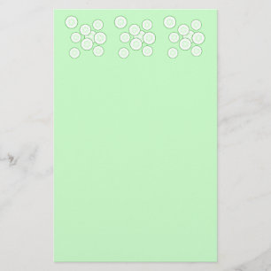 Cucumber slices. stationery