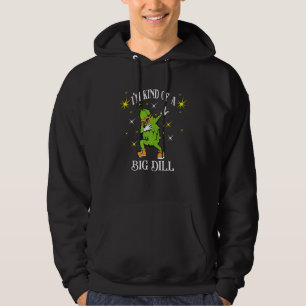 Cucumber Vegetable Dabbing I'm Kind Of A Big Dill Hoodie