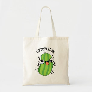 Cucumberzerk Funny Berzerk Cucumber Pun  Tote Bag