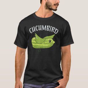 Cucumbird Cucumber Vegetable Plant Vegetarian Vega T-Shirt