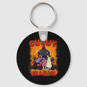 Cucuy Season Scary El Cucuy Spanish Halloween Key Ring