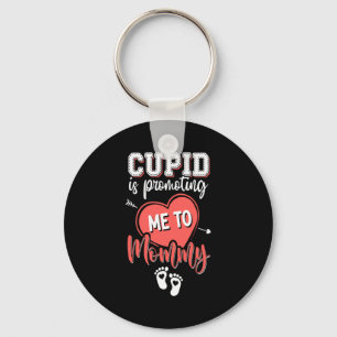 Cud Is Promoting Me To Mommy Valentines Pregnanc  Key Ring