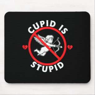 Cud Is Stud Hate Valentines Anti Valentine Stud Cu Mouse Pad