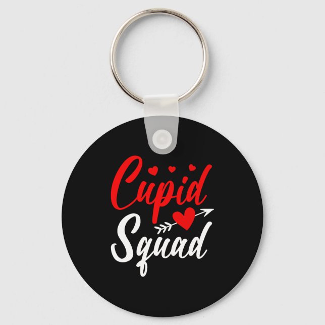 Cud Squad Cute Valentine's Couples New Husband Wif Key Ring (Front)