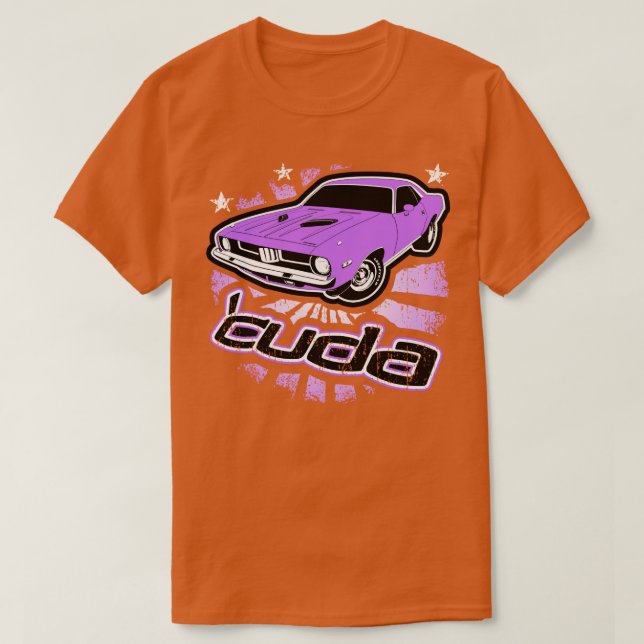 CUDA Plum Crazy T-Shirt (Design Front)
