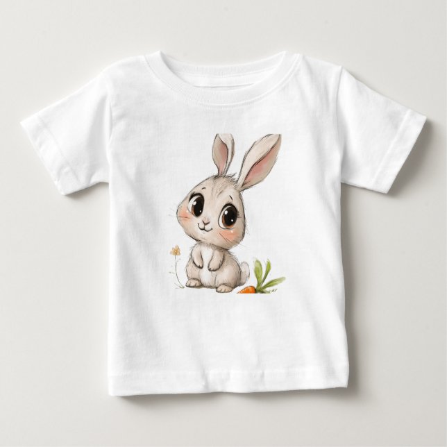 Cuddle Bunny Baby T-Shirt (Front)