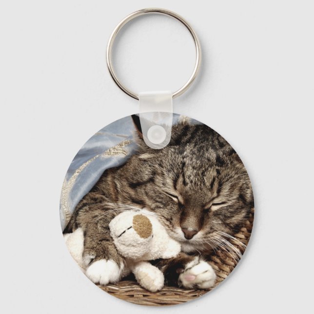 cuddle cat key ring (Front)