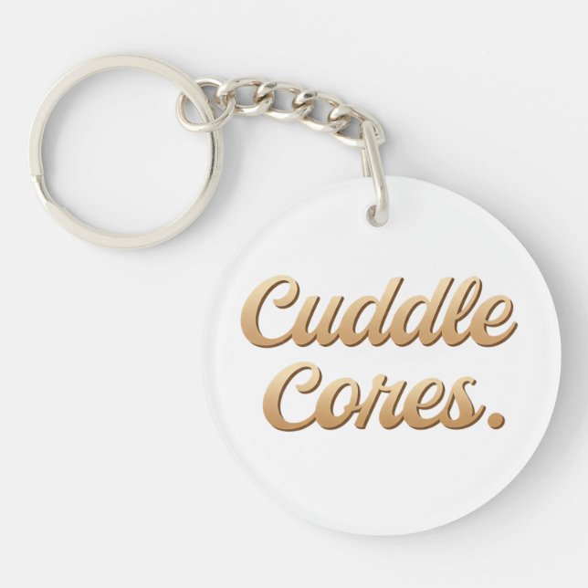 Cuddle Cores  Key Ring (Front)