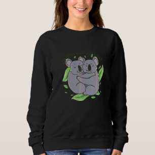 Cuddle Like A Koala Couple Goals Animals Sweatshirt
