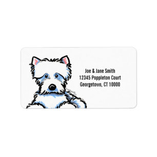 Cuddle Me Westie Label