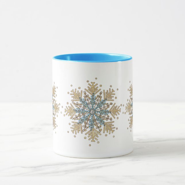 Cuddle Season Snowflake Mug  (Center)