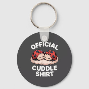 Cuddle Shirt Cute Ladybug Couple Cozy  Key Ring
