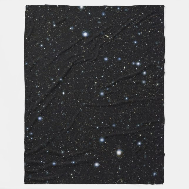 Cuddle up with the stars - astronomy picture fleece blanket (Front)