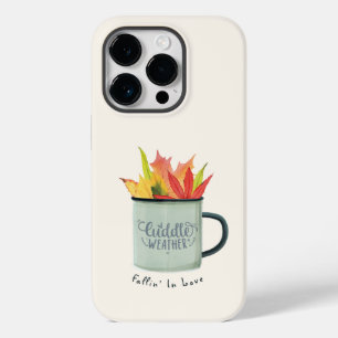 Cuddle Weather Watercolor Fall Leaves Autumn  Case-Mate iPhone 14 Pro Case
