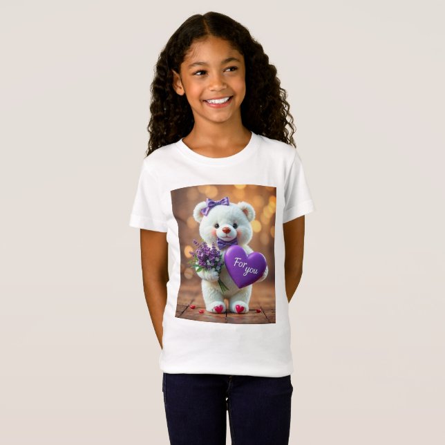 Cuddle with Love: Teddy Bear Kind T-Shirt (Front Full)