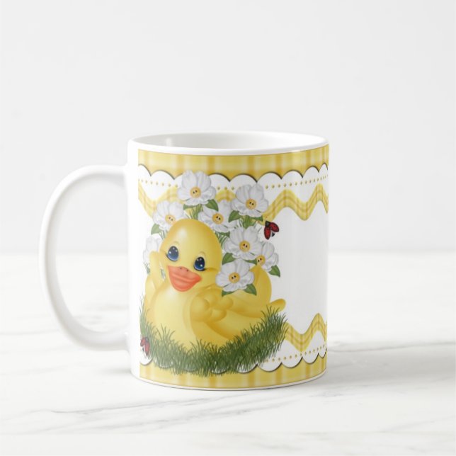 CuddleCreek® SunnyDuck Cafe Mug (Left)