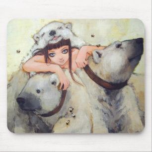 Cuddles of a Power Monger Mousepad