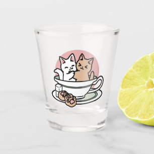 Cuddling Kitties in a Cup - Adorable Tea Time