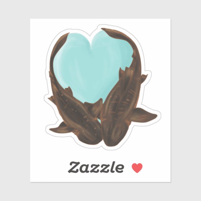 Cuddling Nurse Sharks (Sheet)