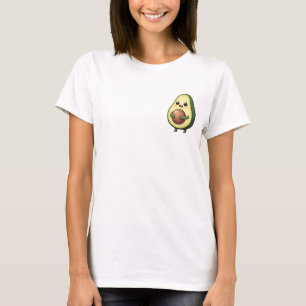 Cuddly Avocado Buddy with Big Pit T-Shirt