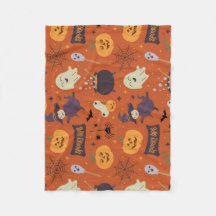 cuddly baby fleecedecke - Halloween design 💕