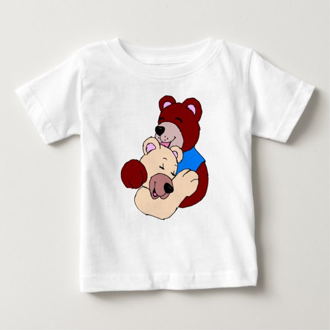 Cuddly Bears Baby T-Shirt (Front)